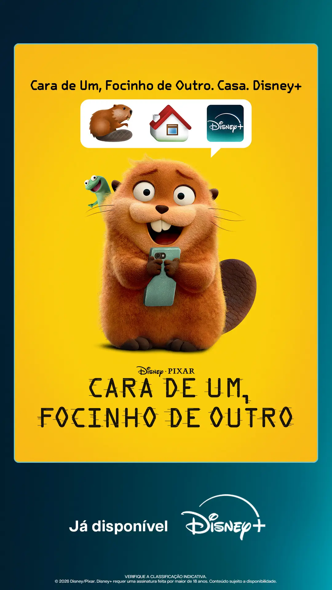 Cara de um, focinho de outro